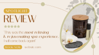 Elegant Review Spa Facebook Event Cover