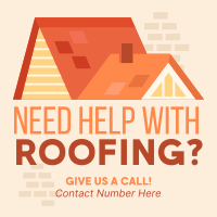 Roof Construction Services Linkedin Post