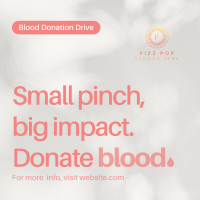 Blood Donation Drive Instagram Post Image Preview