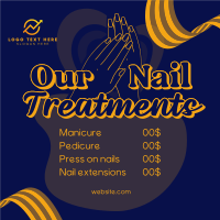 Nail Treatments List Instagram Post