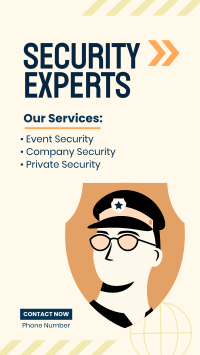 Security Experts Services Instagram Story