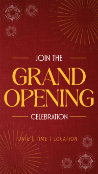 Grand Opening Party Instagram Reel Image Preview