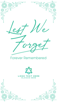 Forever Remembered Instagram Story Design