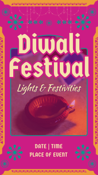 Diwali Festival Facebook Story