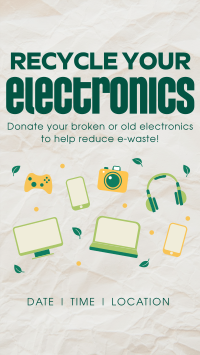 Recycle your Electronics YouTube Short