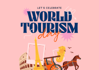 World Tourism Day Greeting Postcard