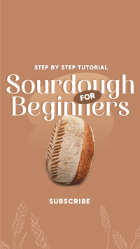 Beginner Sourdough Tutorial YouTube Short