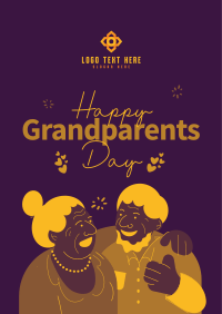 Happy Grandparents Day Poster