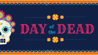 Festive Day of the Dead Facebook Event Cover