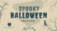 Spooky Halloween Facebook Event Cover