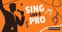 Sing Like a Pro Facebook Ad