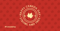 Canada Day Badge Facebook Ad