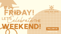 Friday Party Weekend Animation