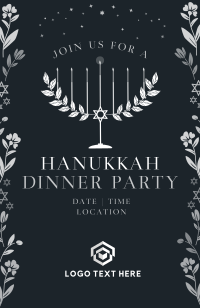 Happy Menorah  Invitation