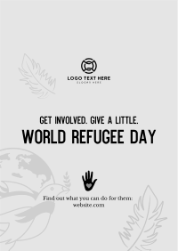 World Refugee Day Dove Flyer