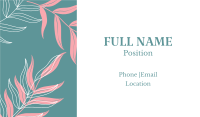 Plant Shop Business Card example 4