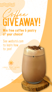 Coffee Giveaway Cafe Video