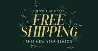 Year End Shipping Facebook Ad