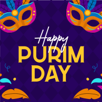 Purim Day Event Instagram Post