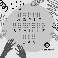 World Braille Day Instagram Post