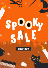 Super Spooky Sale Poster