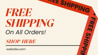 Contemporary Generic Shipping Facebook Event Cover Design