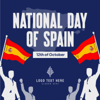 Spain: Proud Past, Promising Future Instagram Post Design