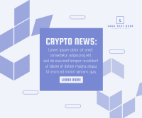 Cryptocurrency Breaking News Facebook Post