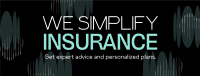 Abstract Simple Insurance Facebook Cover Image Preview