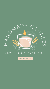 Available Home Candle  Instagram Story