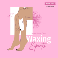 Waxing Experts Instagram Post Design