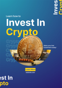 Crypto Investment Flyer