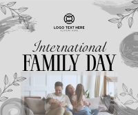 Floral Family Day Facebook Post