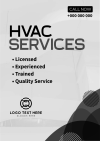 Professional HVAC Specialist Flyer