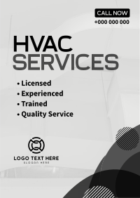 Professional HVAC Specialist Flyer Design