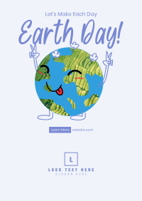 Funny Earth Poster