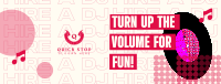 Hire a DJ Facebook Cover Image Preview