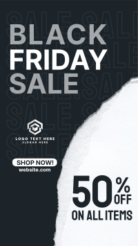 Black Friday Flash Sale Instagram Reel Design