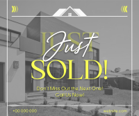 Minimalist Sold Property Facebook Post