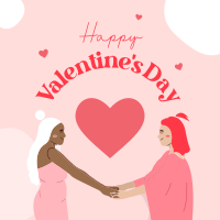 Friendship Valentines Instagram Post Design