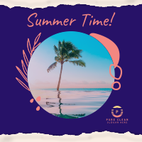 Summer Time! Instagram Post Design