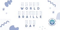 Braille Day Doodle Twitter Post