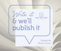 Write & Publish Facebook Post