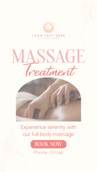 Massage Treatment Wellness Instagram Reel