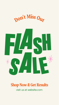 Flash Sale Facebook Story