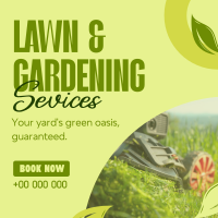 Professional Lawn Care Services Linkedin Post