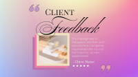Spa Client Feedback Animation