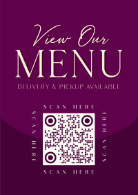 Elegant Classic Restaurant Flyer