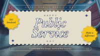 Modern Nostalgia Public Service Day Animation