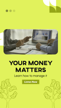 Money Matters Podcast Instagram Reel